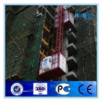 double cages construction hoist 1ton